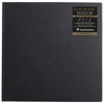 CARNET RIGIDE GOLDLINE 140G BLANC