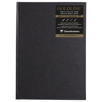 CARNET RIGIDE GOLDLINE A6 140G PORTRAIT IVOIRE