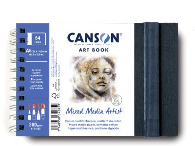 Carnet à dessin spirale Art Book 1557 - A5 120g/m² - Canson