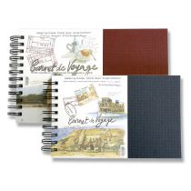 CARNET VOYAGE AQUARELLE 14X22CM  300G/M²