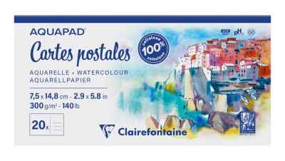 CARTES POSTALES AQUAPAD 7,5 X 14,8CM