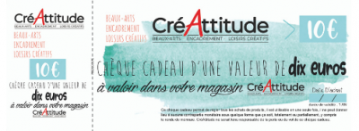 CHEQUE CADEAU 10�