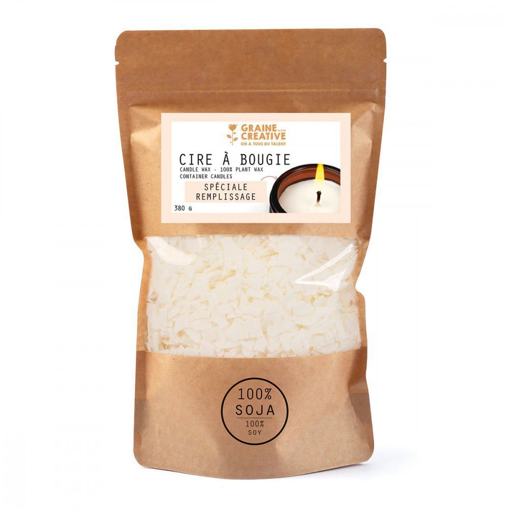 CIRE A BOUGIE 100% SOJA 380g