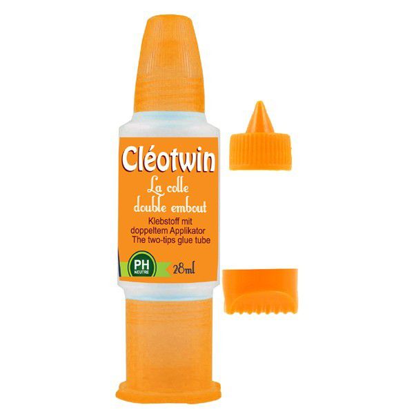 CLEOTWIN COLLE LIQUIDE TRANSPARENTE 28ML