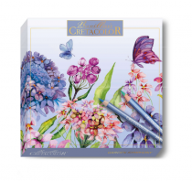 COFFRET &laquo; Creative Garden Collection - Garden Symphony &raquo; 24 CRAYONS CRETACOLOR  