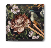 COFFRET &laquo; Creative Garden Collection - Pastel Melody &raquo; 24 CRAYONS CRETACOLOR  