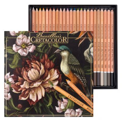 COFFRET � Creative Garden Collection - Pastel Melody � 24 CRAYONS CRETACOLOR  