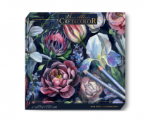 COFFRET &laquo; Creative Garden Collection - Water Harmony &raquo; 24 CRAYONS CRETACOLOR  