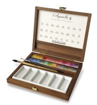 COFFRET AQUARELLE EXTRA FINE 24 1/2 GODETS