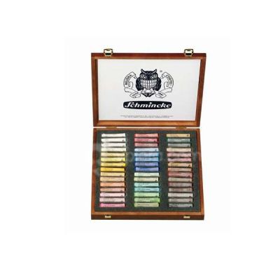 Coffret Bois 45 pastels assortis SCHMINCKE