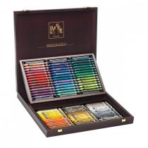 COFFRET BOIS NEOCOLOR II X 84