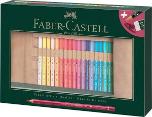 COFFRET TROUSSE 30 POLYCHROMOS FABER CASTELL