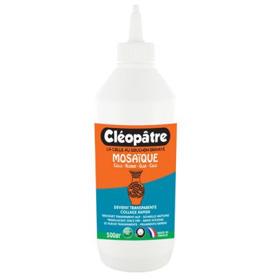 COLLE MOSAIQUE \ CLEOSA�C\  500GR AVEC EMBOUT PRECIS
