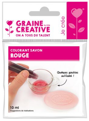 COLORANT � SAVON ROUGE
