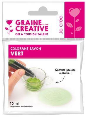 COLORANT � SAVON VERT