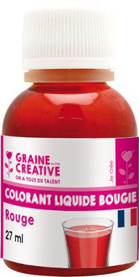 COLORANT LIQUIDE BOUGIE ROUGE