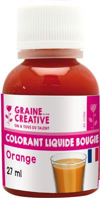 COLORANT LIQUIDE POUR BOUGIE ORANGE
