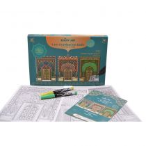COLORIAGE ATELIER MANDALA - PORTE DE TEMPLE