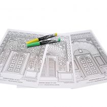 COLORIAGE ATELIER MANDALA - PORTE DE TEMPLE