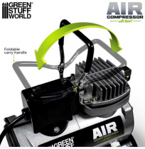 Compresseur a&eacute;rographe avec cuve Green stuff