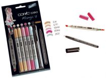 COPIC CIAO 5 + 1 Fine Liner 0.3 Couleurs Manga