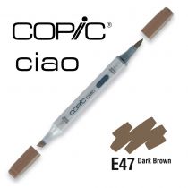 COPIC CIAO E47 Dark Brown
