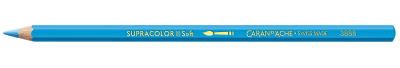 CRAYON AQUARELLE SUPRACOLOR CARAN D\'ACHE BLEU CLAIR