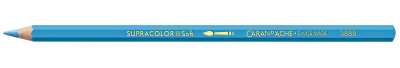 CRAYON AQUARELLE SUPRACOLOR CARAN D\'ACHE BLEU PASTEL