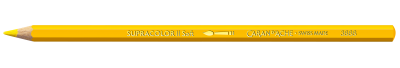 CRAYON AQUARELLE SUPRACOLOR CARAN D\'ACHE JAUNE