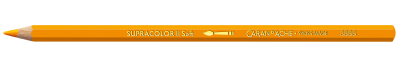 CRAYON AQUARELLE SUPRACOLOR CARAN D\'ACHE ORANGE SOLIDE