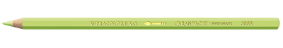 CRAYON AQUARELLE SUPRACOLOR CARAN D\'ACHE VERT DE MAI