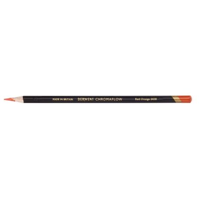 CRAYON CHROMAFLOW DERWENT ORANGE ROUGE