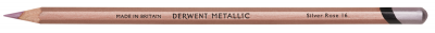 CRAYON DE COULEUR METALLIC DERWENT ROSE ARGENT