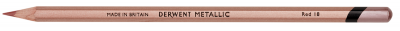 CRAYON DE COULEUR METALLIC DERWENT ROUGE