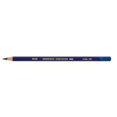 CRAYON INKTENSE DERWENT AQUARELLABLE BLEU MER 1200