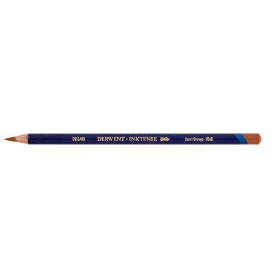 CRAYON INKTENSE DERWENT AQUARELLABLE ORANGE BRULE 0260