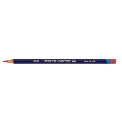 CRAYON INKTENSE DERWENT AQUARELLABLE ROSE ECARLATE 0320