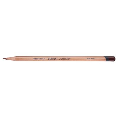 CRAYON LIGHTFAST DERWENT MERLOT