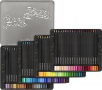 CRAYONS COULEURS BLACK EDITION BOITE METAL X 100 FABER CASTELL