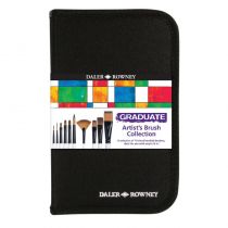 DALER-ROWNEY - Graduate - Trousse zippée 10 pinceaux