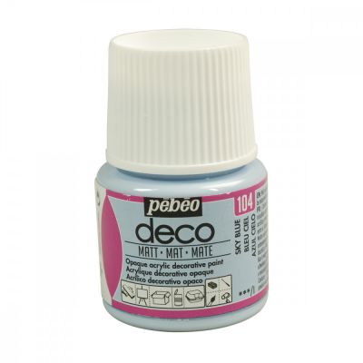 DECO MAT 45ML BLEU DU CIEL
