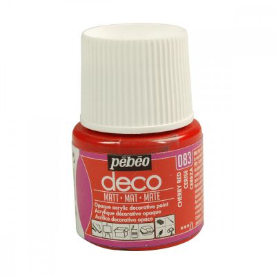 DECO MAT 45ML CERISE