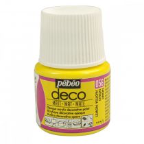 DECO MAT 45ML JAUNE CITRON