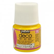 DECO MAT 45ML JAUNE SOLEIL