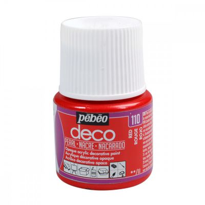 DECO NACRE 45ML  ROUGE
