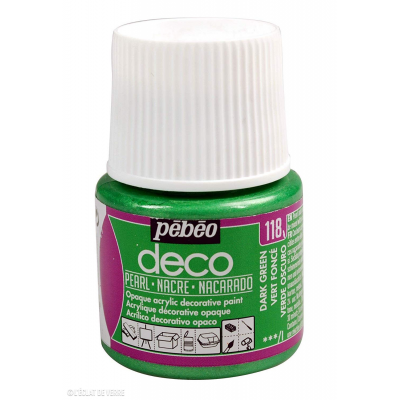 DECO NACRE 45ML VERT FONCE