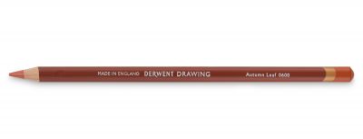 DERWENT CRAYON DRAWING Autumn Leaf