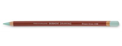 DERWENT CRAYON DRAWING Distant Green