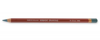 DERWENT CRAYON DRAWING Fir Green