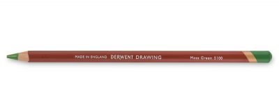 DERWENT CRAYON DRAWING Moss Green